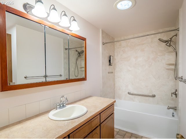 87974 8th Street Veneta, OR 97487 - Photo 42 of 48 a bathroom with a sink and a mirror