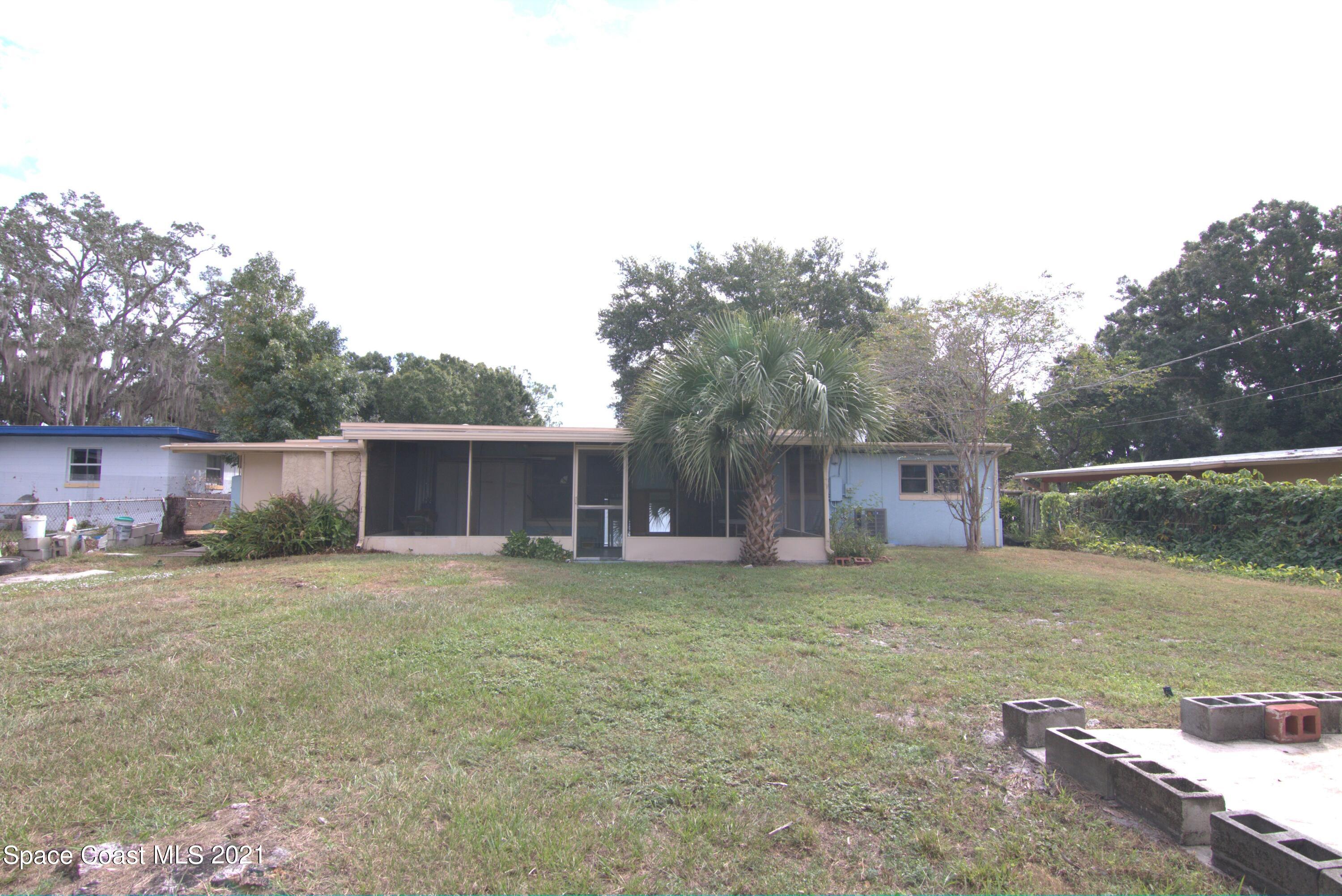 1201 Montclair Road Cocoa, FL 32922 - Photo 18 of 20 Backyard