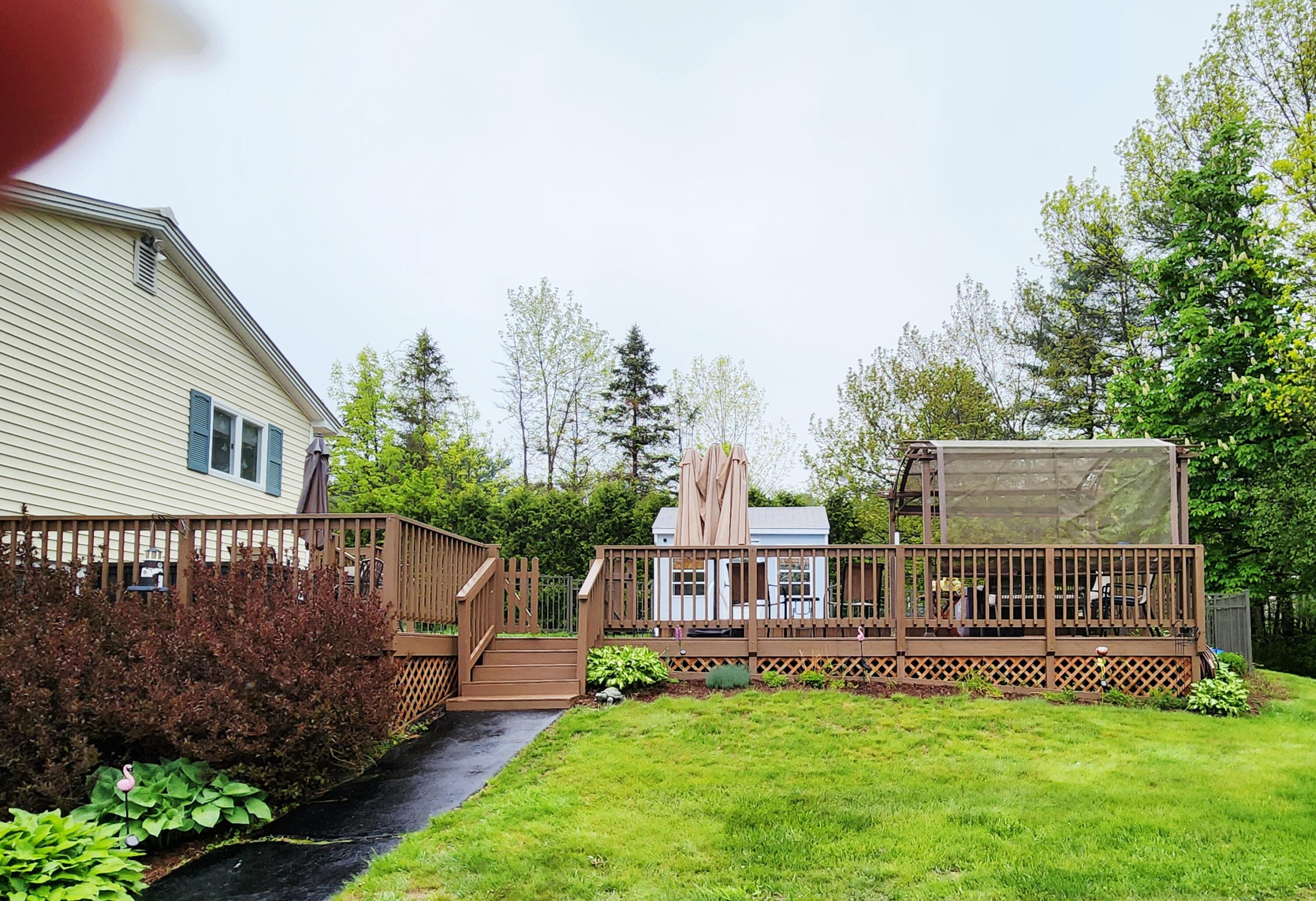 136 Hallowell Road Augusta, ME 04330 - Photo 42 of 57 Exterior of Deck
