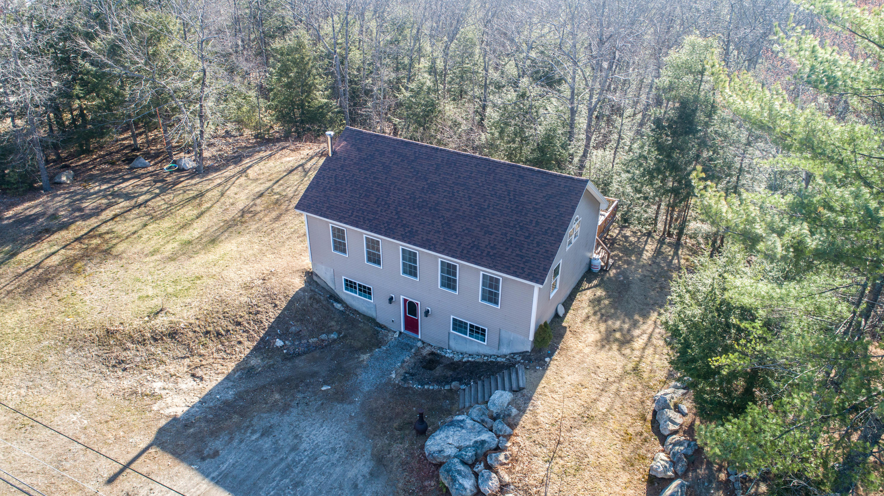 43 Perk's Peak Road Windham, ME 04062 - Photo 32 of 38 Aerial view