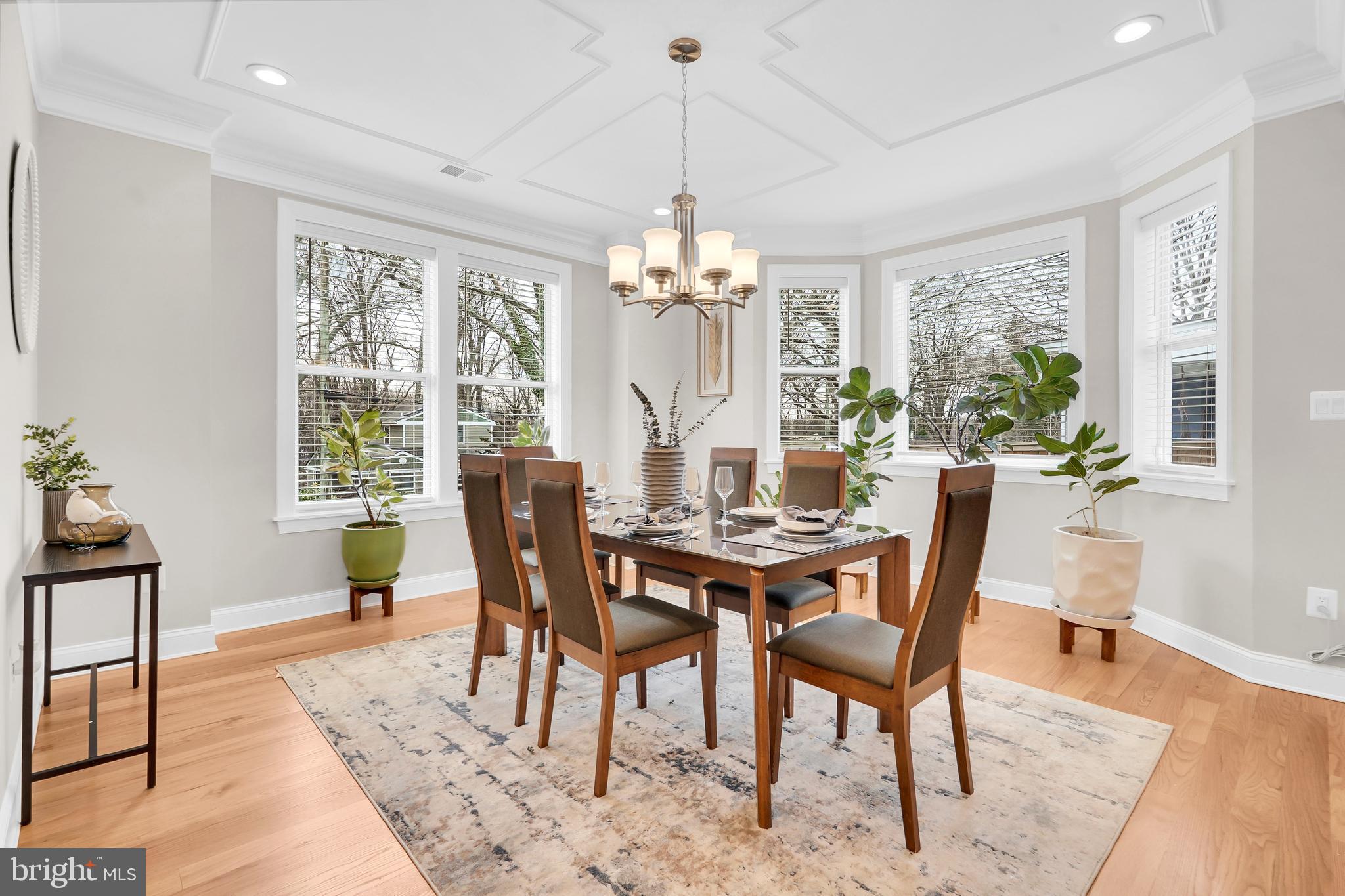 3925 Decatur Avenue Kensington, MD 20895 - Photo 5 of 56 Bright & airy dining room with bay window