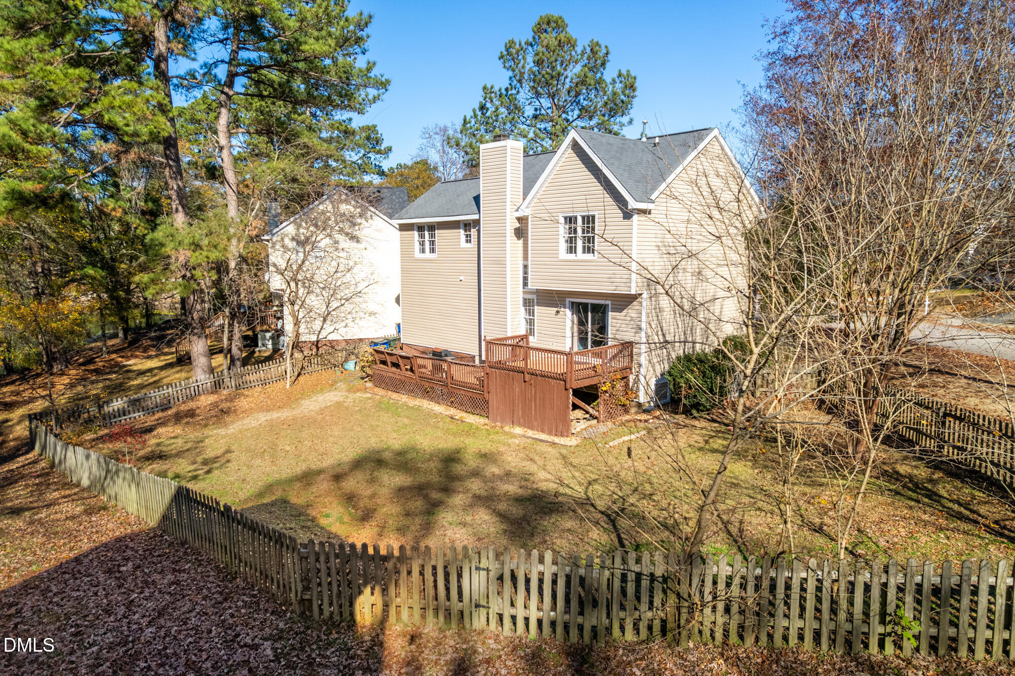 701 Thistlegate Trail Raleigh, NC 27610 - Photo 41 of 53 a view of residential houses with yard and trees