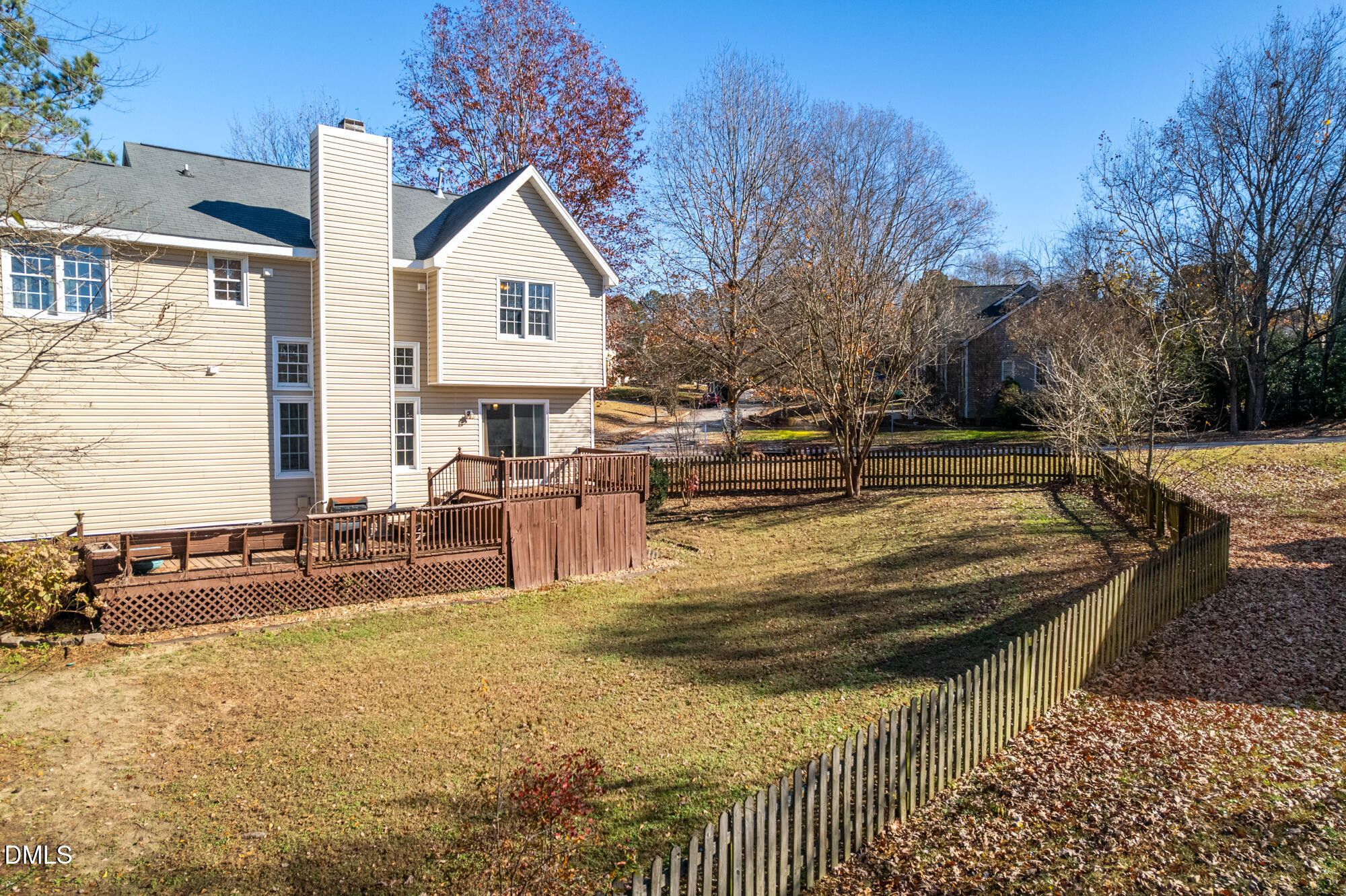 701 Thistlegate Trail Raleigh, NC 27610 - Photo 42 of 53 a view of a house with snow on the side of it
