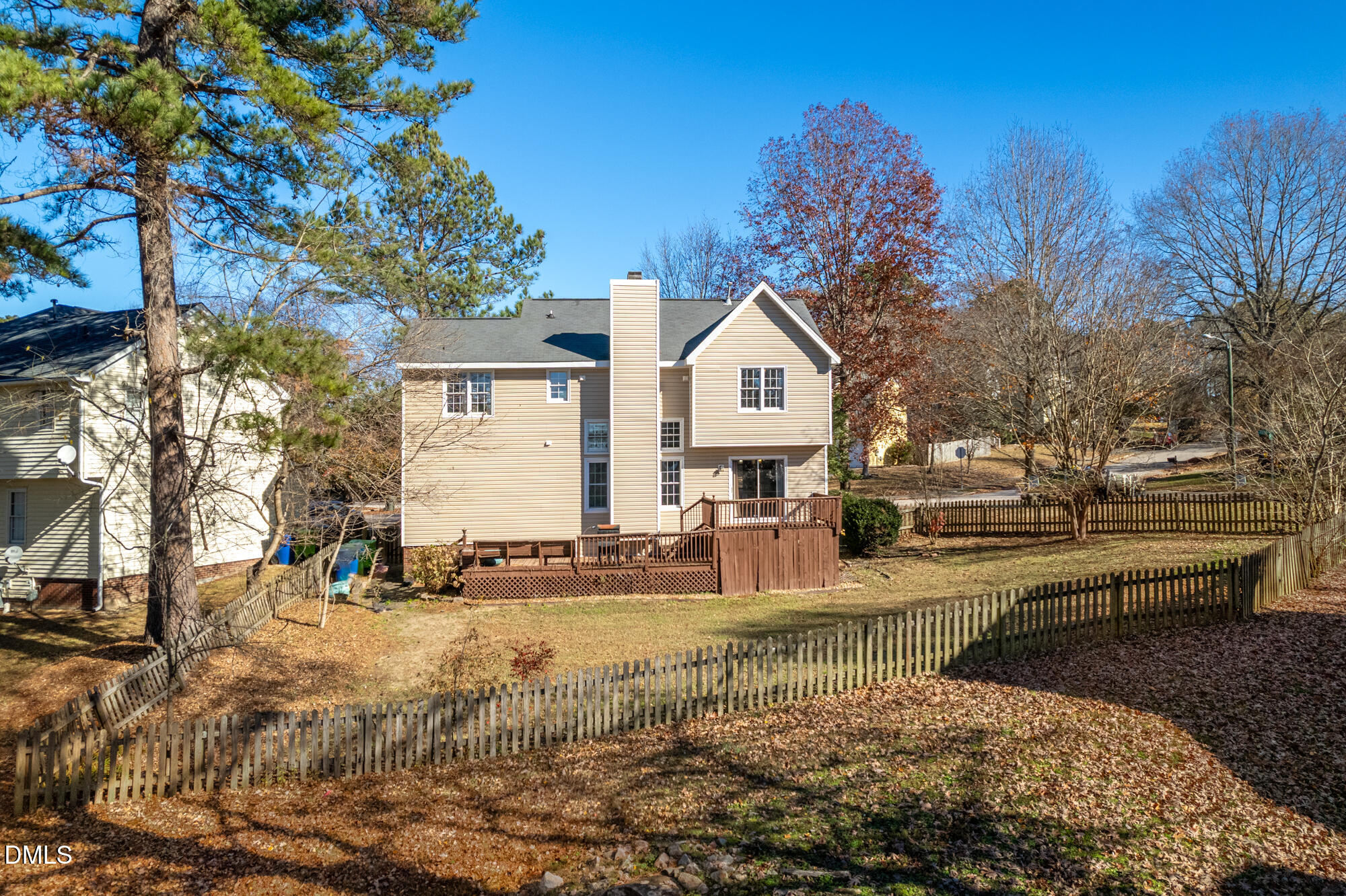 701 Thistlegate Trail Raleigh, NC 27610 - Photo 43 of 53 a view of a house with snow on the side of the road
