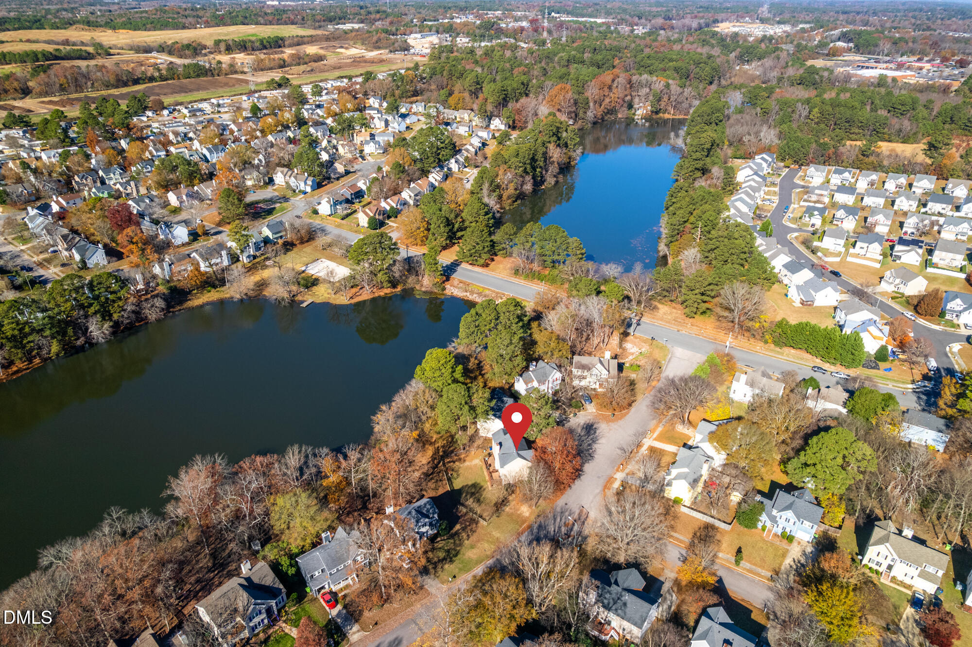 701 Thistlegate Trail Raleigh, NC 27610 - Photo 52 of 53 a view of lake