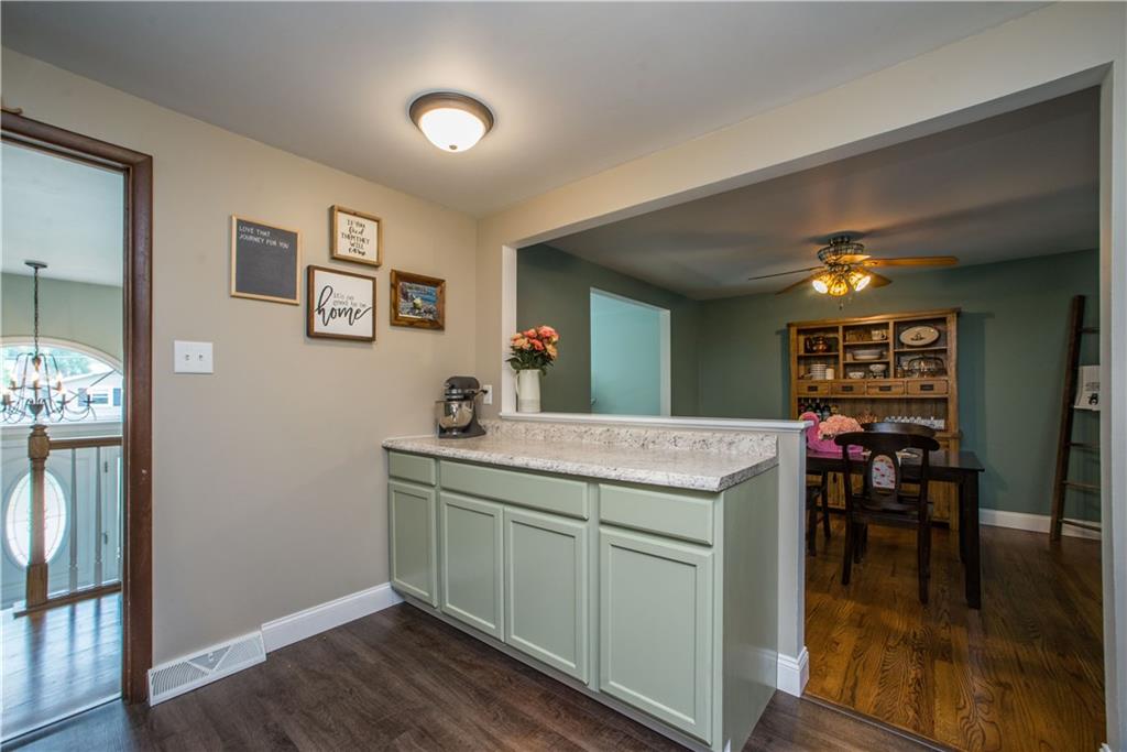 23 Stancey Road Pittsburgh, PA 15220 - Photo 9 of 25 Floorplan updates open the space and provide bonus cabinet and counter storage!
