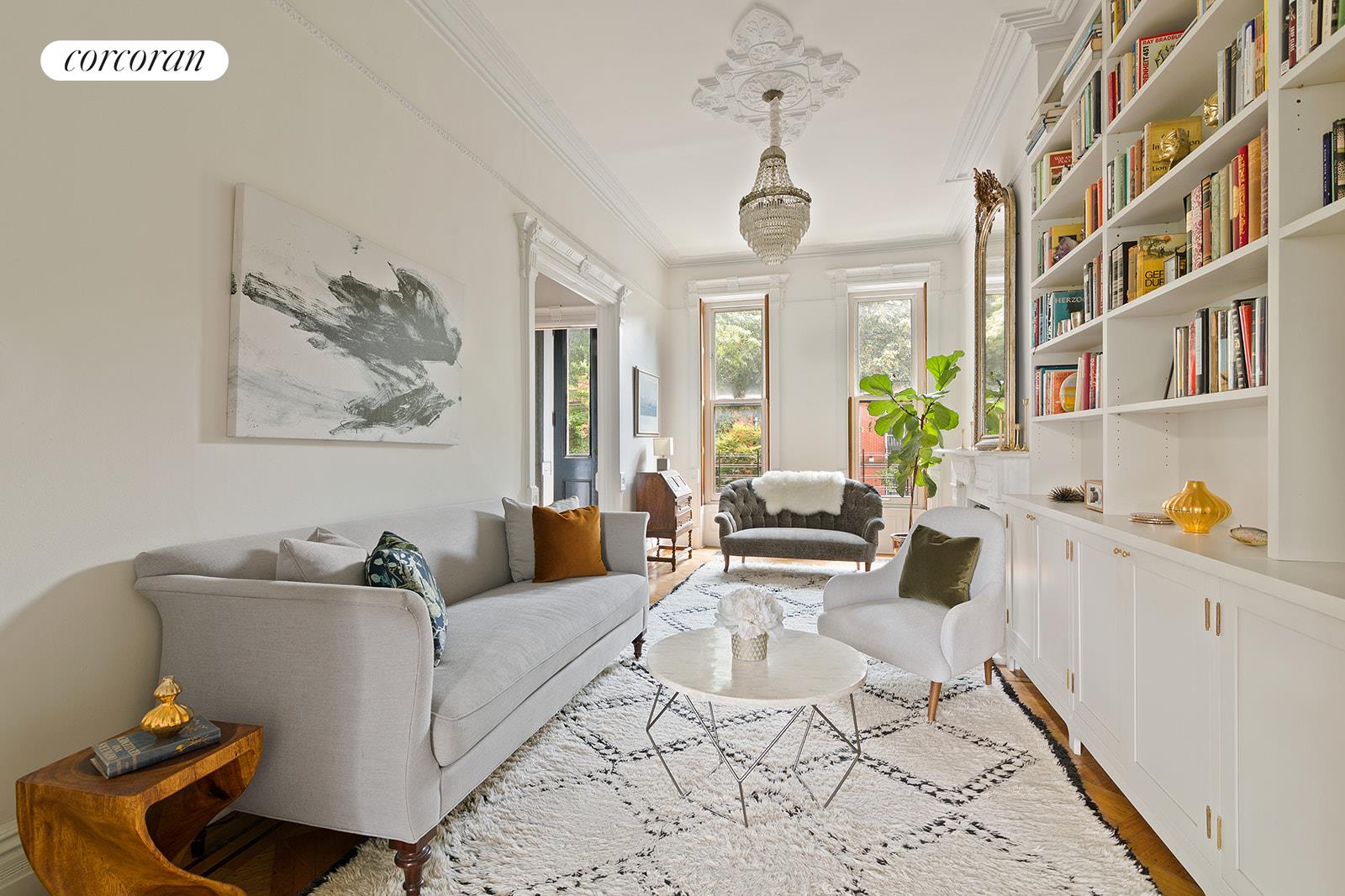 379 6th Street Brooklyn, NY 11215 - Photo 1 of 1 a living room with furniture and a table