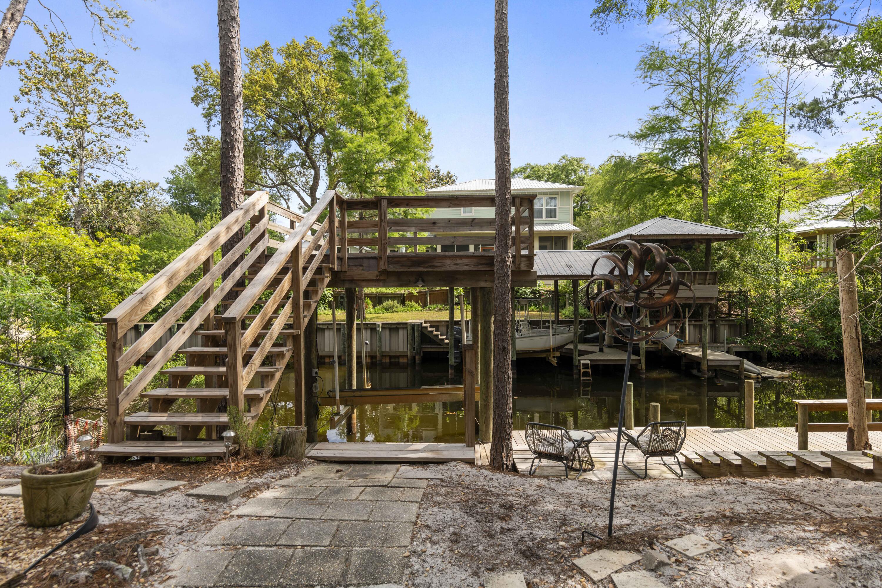 310 West Point Washington Road Santa Rosa Beach, FL 32459 - Photo 53 of 61 Dock