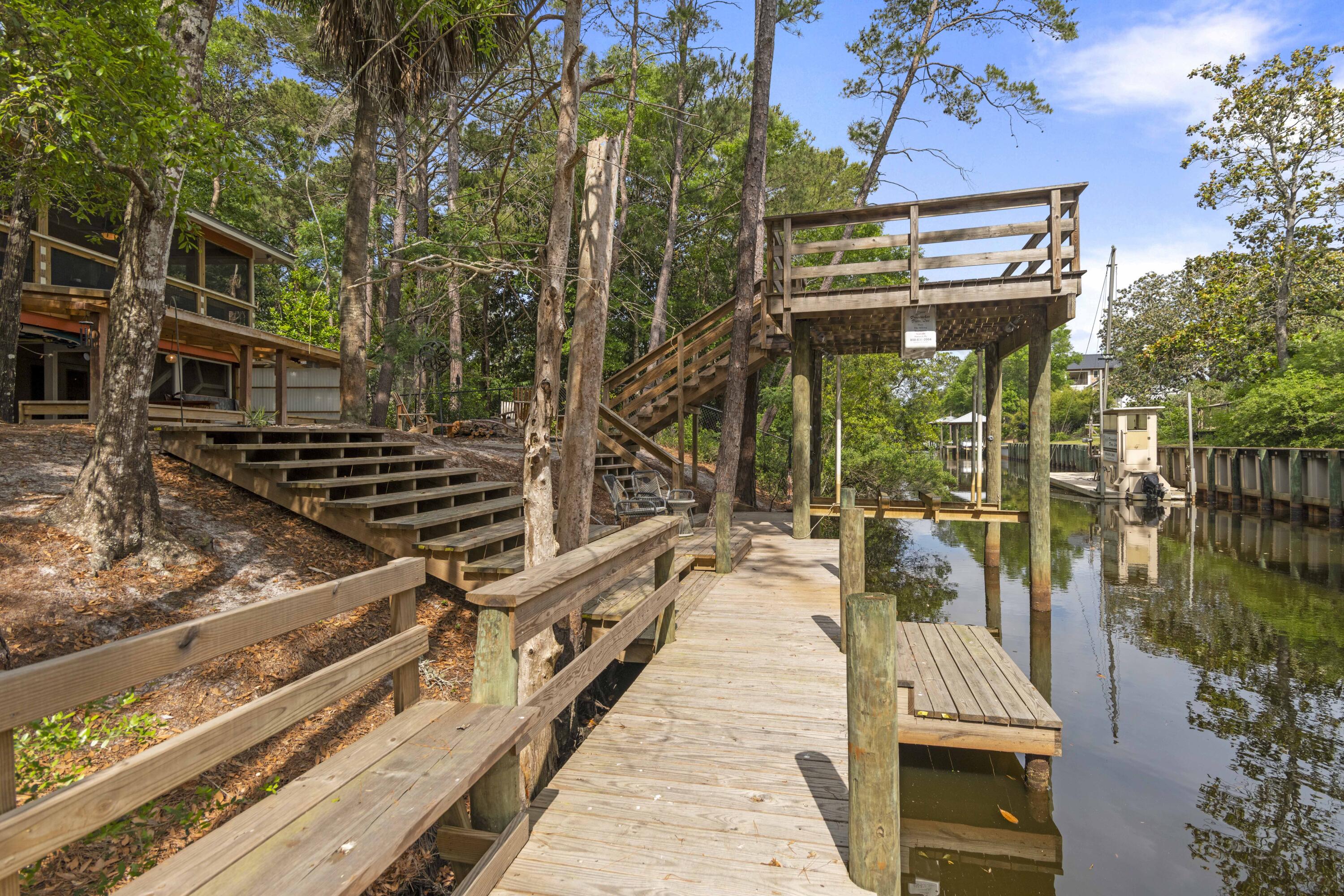 310 West Point Washington Road Santa Rosa Beach, FL 32459 - Photo 54 of 61 Dock