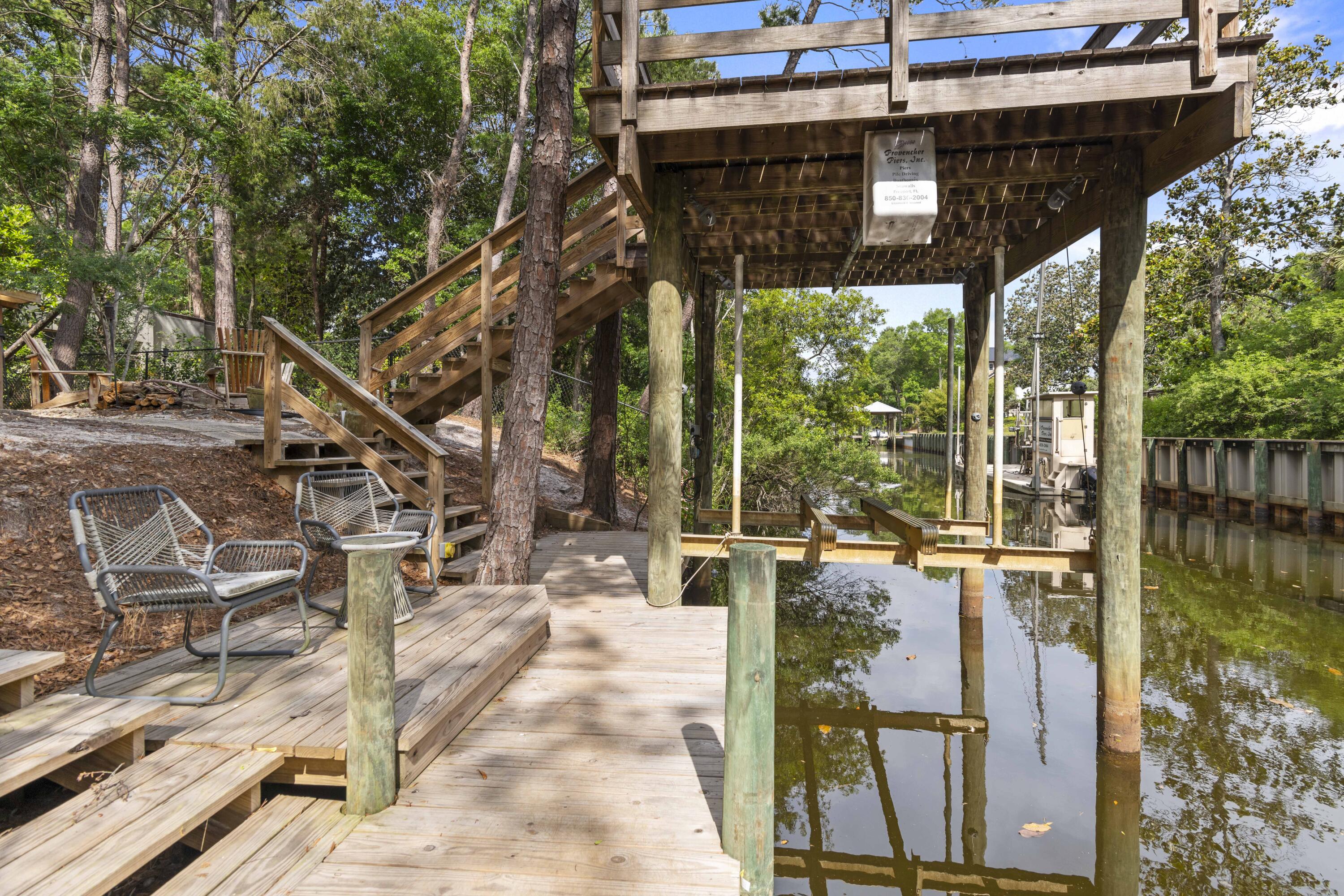 310 West Point Washington Road Santa Rosa Beach, FL 32459 - Photo 55 of 61 Dock