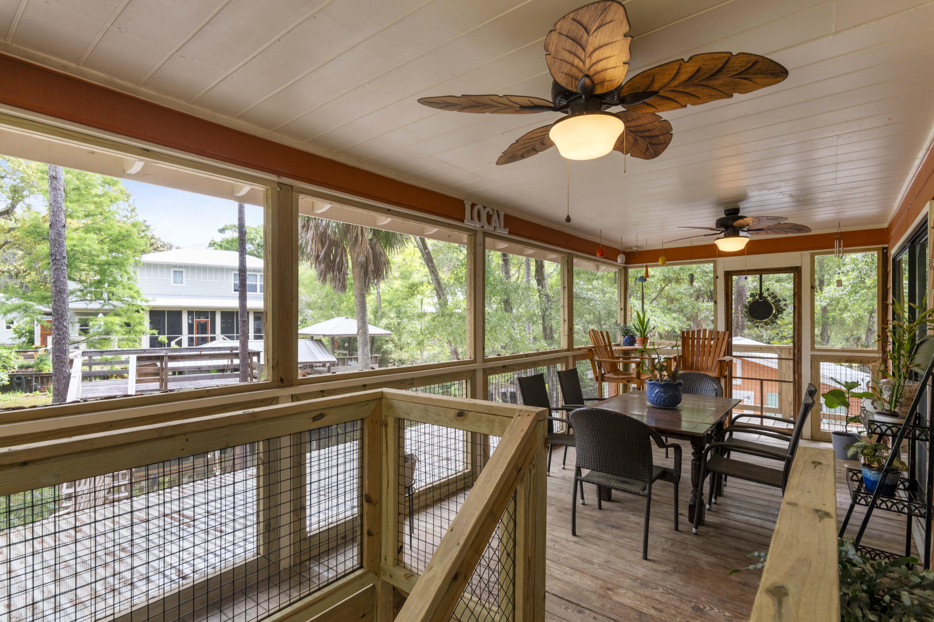 310 West Point Washington Road Santa Rosa Beach, FL 32459 - Photo 56 of 61 Screened Patio