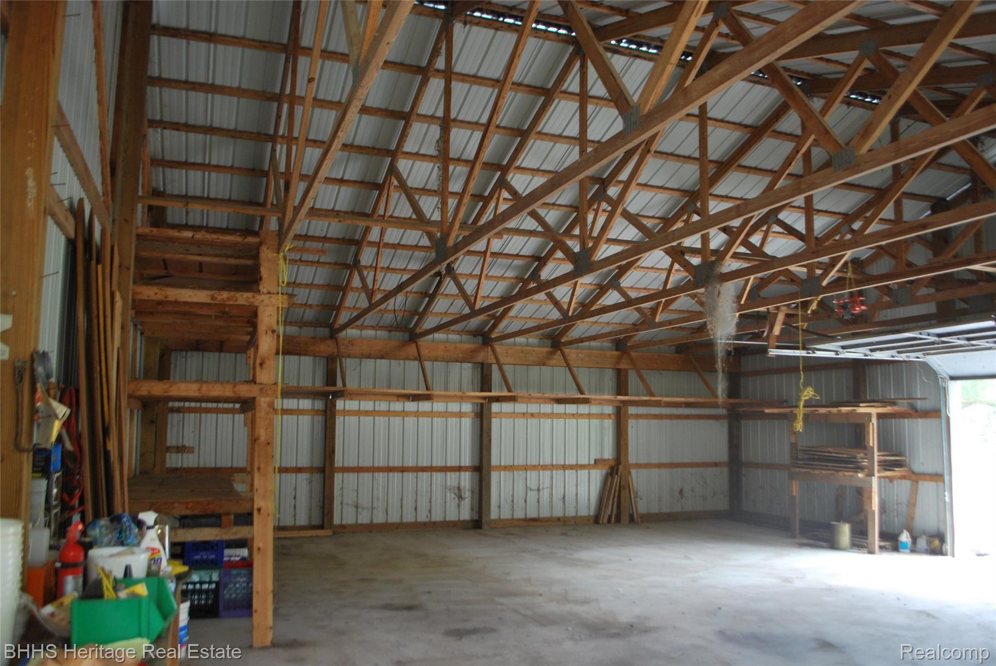 10899 West Allen Road Fowlerville, MI 48836 - Photo 24 of 31 Inside the barn