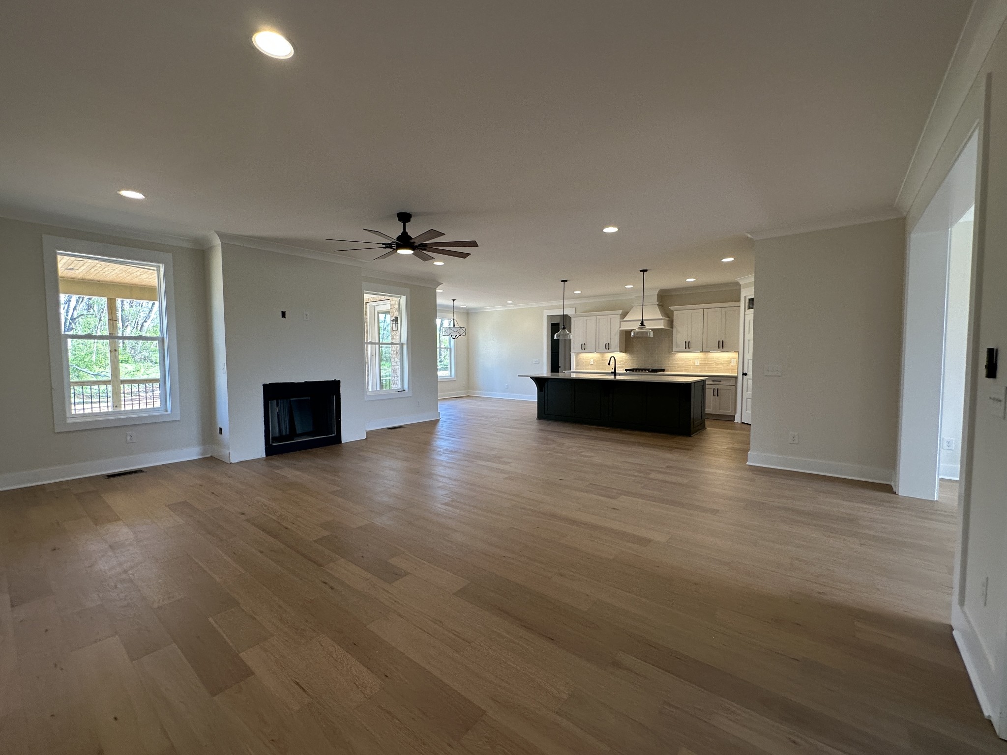 1576 Frye Road Columbia, TN 38401 - Photo 32 of 66 a view of kitchen and hall with wooden floor