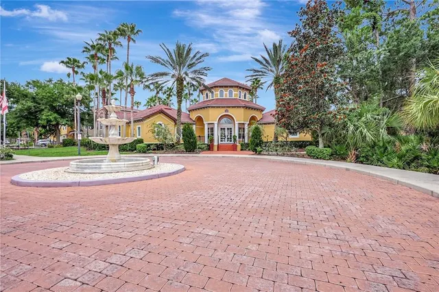a view of road with trees