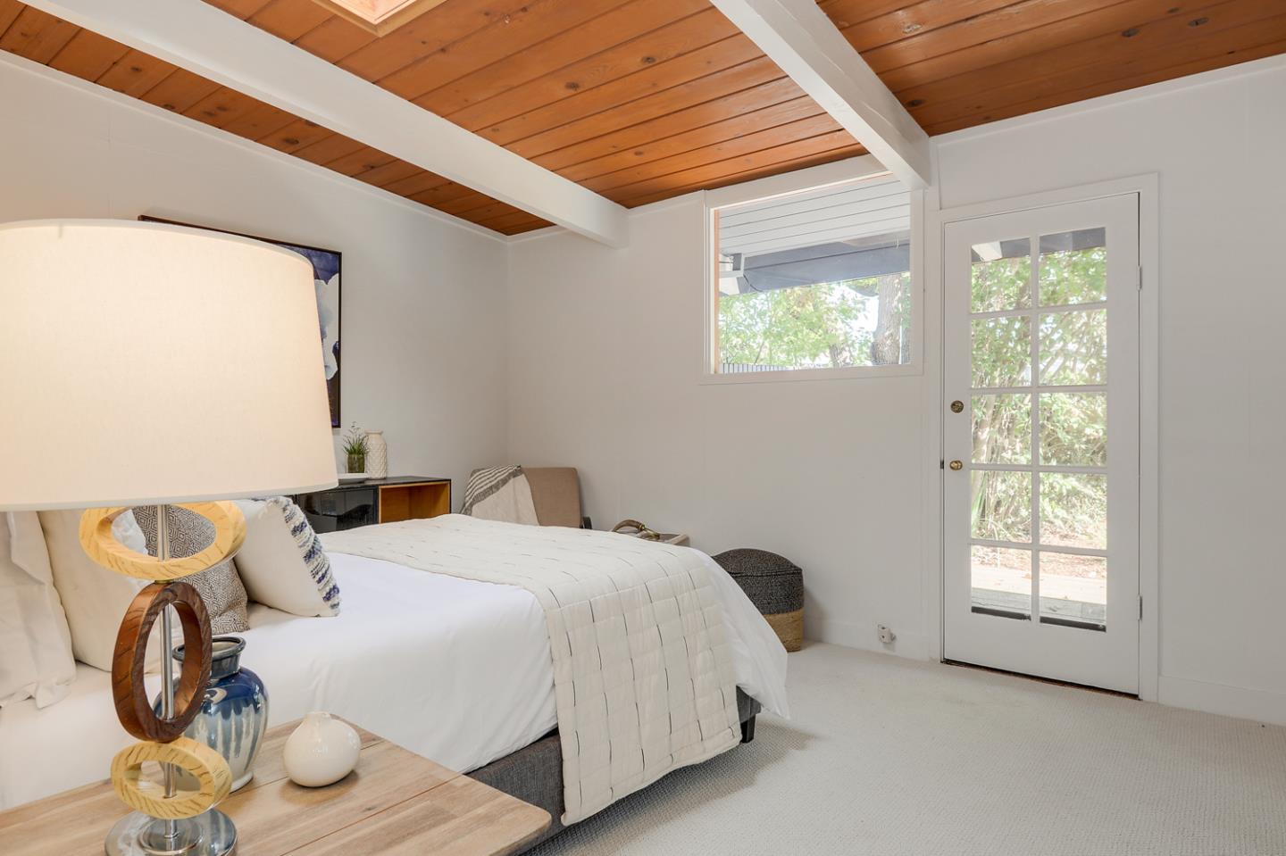 2 Roosevelt Circle Palo Alto, CA 94306 - Photo 27 of 42 a bedroom with a bed and a window