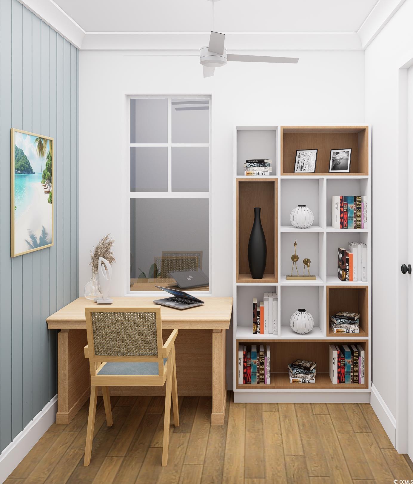 310 King Street Georgetown, SC 29440 - Photo 11 of 23 Office space with light wood-type flooring and ornamental molding