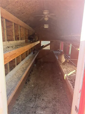 a view of a balcony with two washing machine