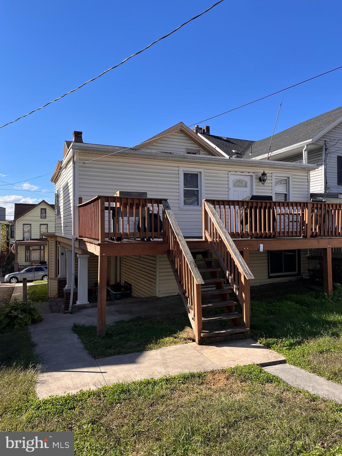 179 South 2nd Street Steelton, PA 17113 - Photo 19 of 19 a front view of a house with wooden stairs