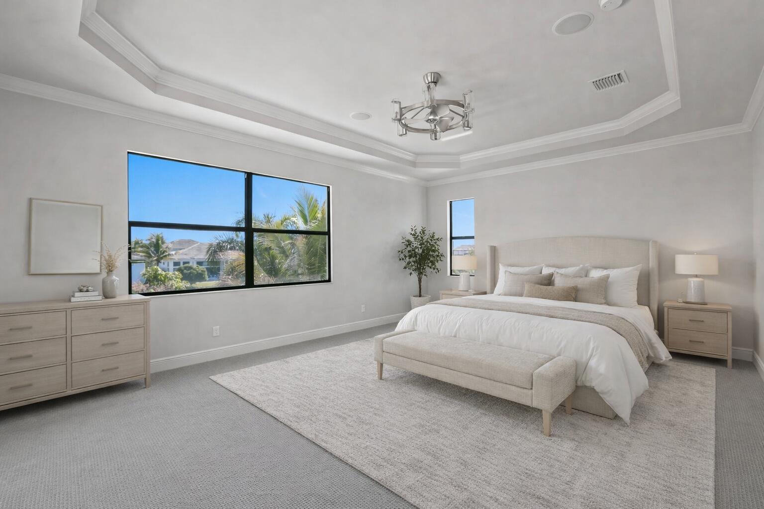 7015 Northwest 27th Avenue Boca Raton, FL 33496 - Photo 35 of 80 Primary Bedroom- Virtually Staged