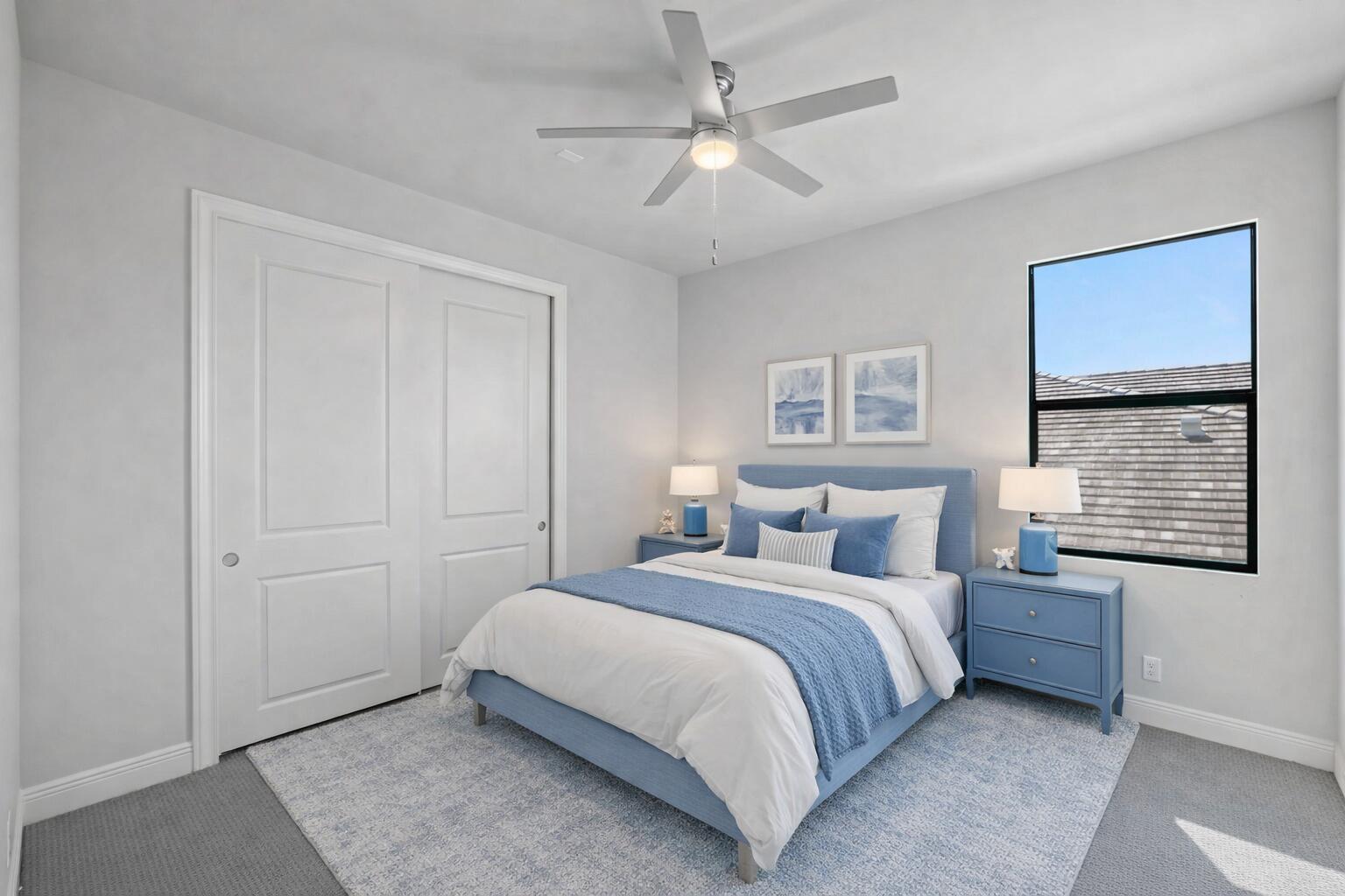 7015 Northwest 27th Avenue Boca Raton, FL 33496 - Photo 47 of 80 Bedroom 2nd floor - Virtually Staged