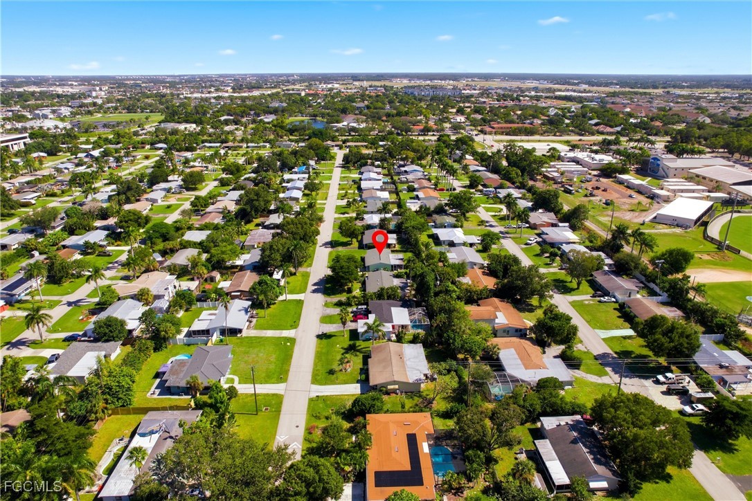 1440 Mandel Road Fort Myers, FL 33919 - Photo 36 of 40 an aerial view of city and lake