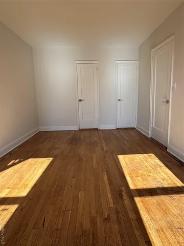 wooden floor in a room