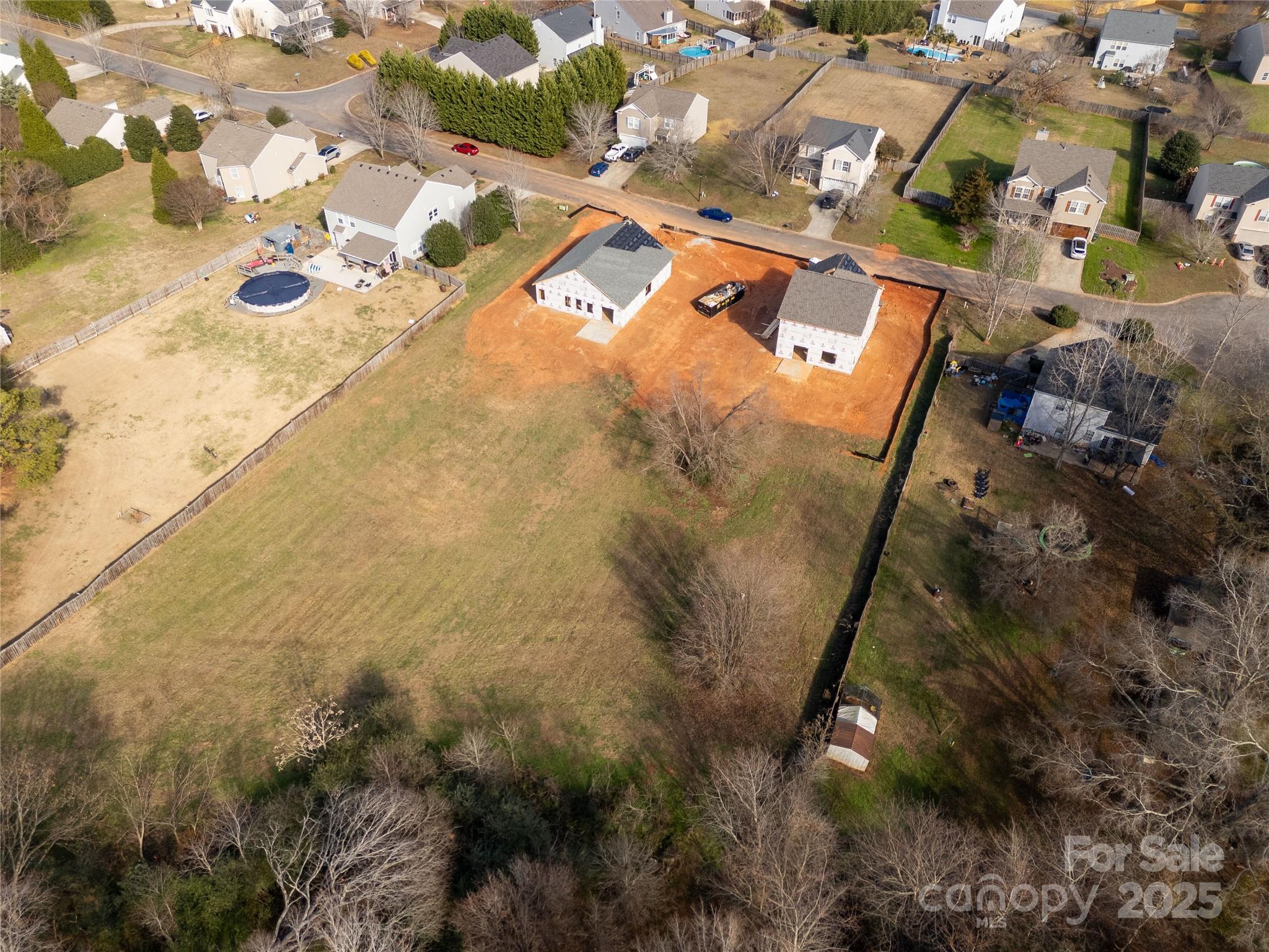 148 Longlea Drive Clover, SC 29710 - Photo 6 of 36 an aerial view of residential houses with outdoor space