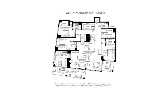 $9,375,000 | 22 Liberty Drive, Unit PH1F, Boston, MA 02210