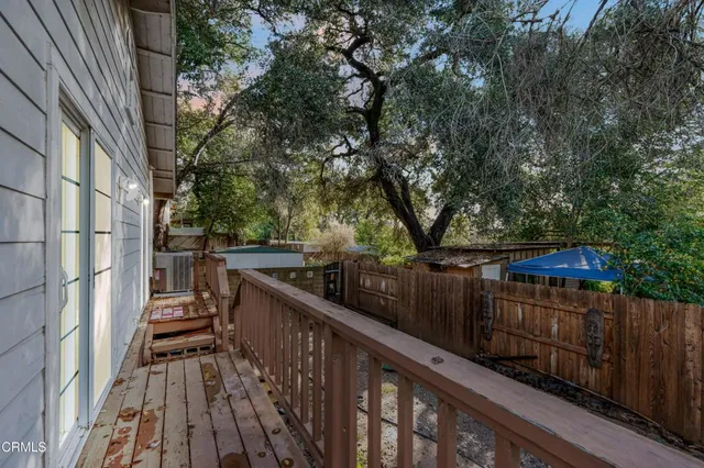 a view of balcony and deck