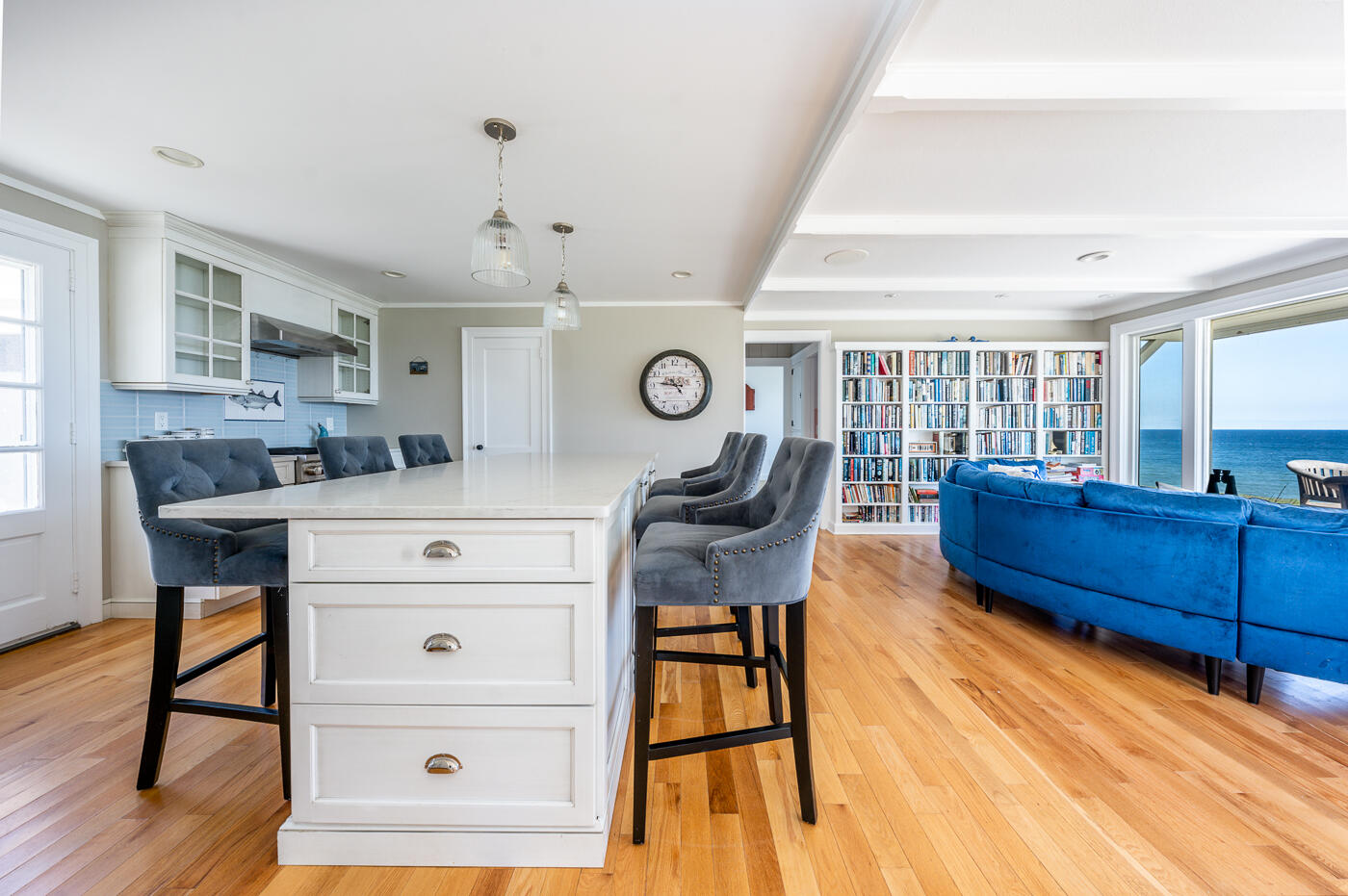 157 Brownell Road Eastham, MA 02642 - Photo 16 of 45 a view of a dining room with furniture and wooden floor