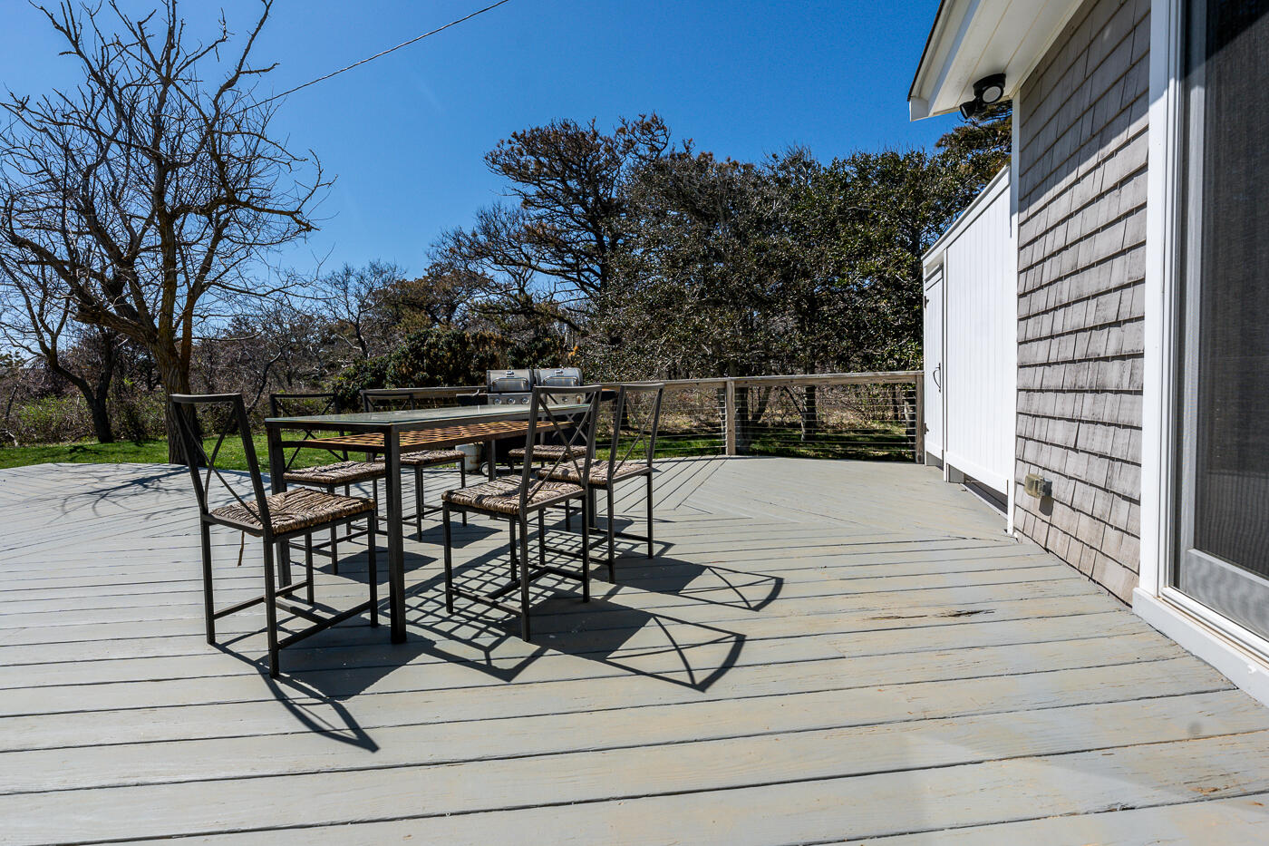 157 Brownell Road Eastham, MA 02642 - Photo 26 of 45 a view of a terrace with seating area