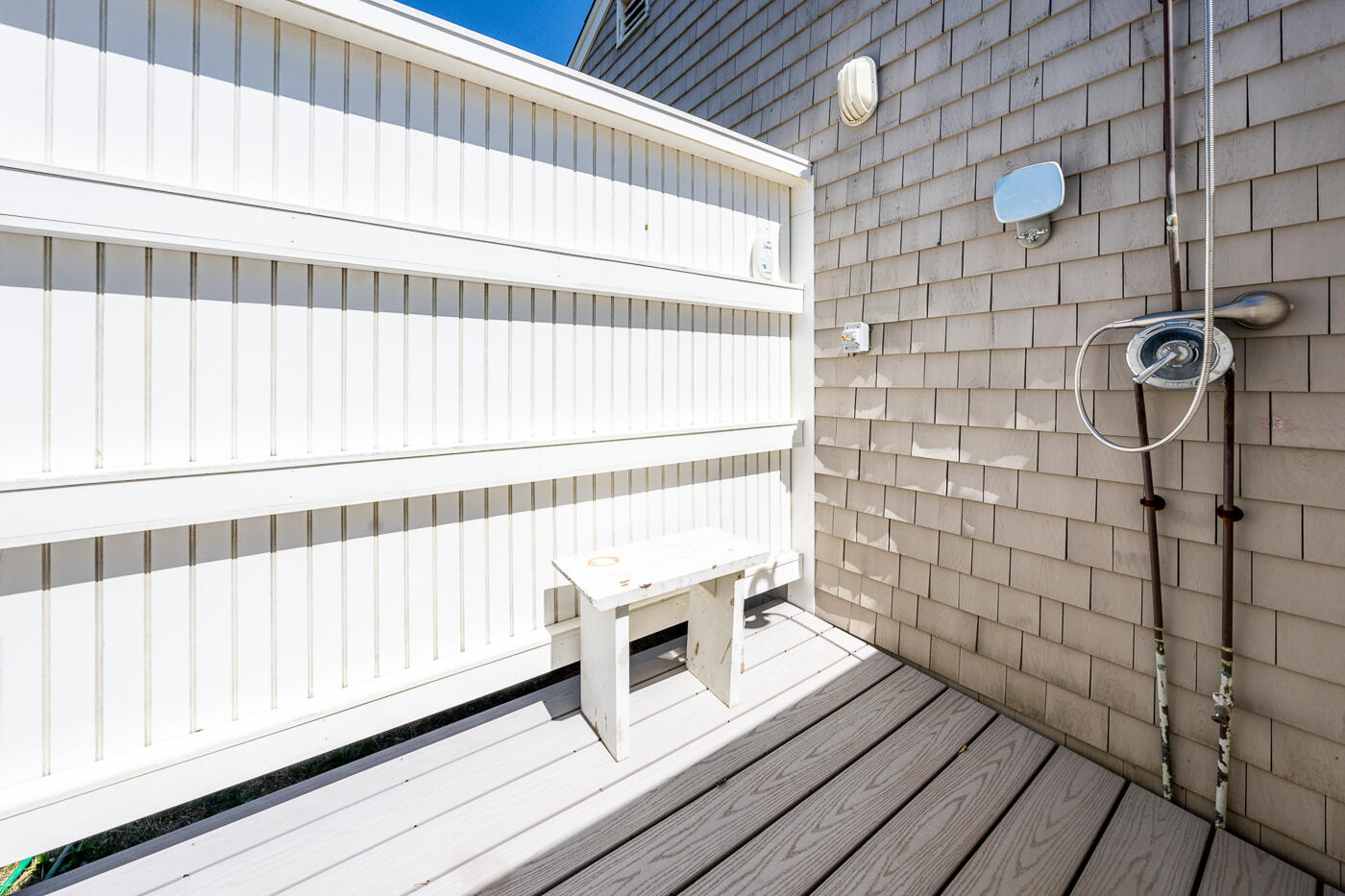 157 Brownell Road Eastham, MA 02642 - Photo 27 of 45 a view of a balcony with car