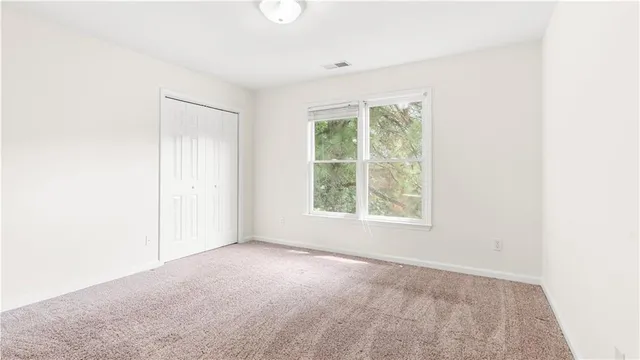 a view of empty room