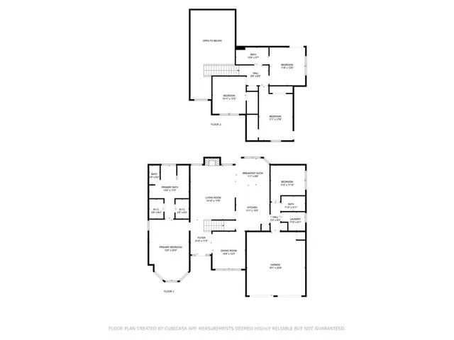 a view of a park with swings