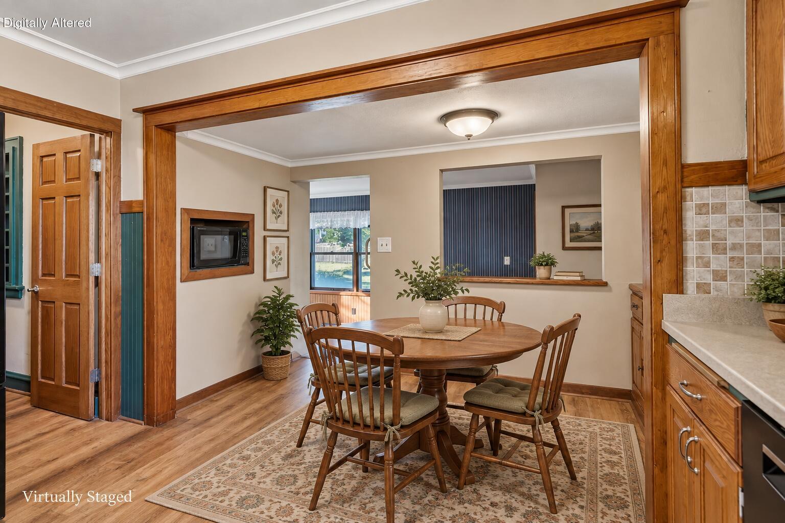 N70W5886 Bridge Road Cedarburg, WI 53012 - Photo 12 of 42 Virtually staged dinette