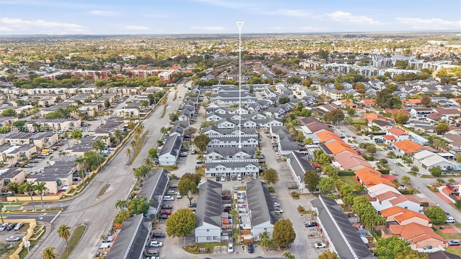 11781 Southwest 18th Street, Unit 640 Miami, FL 33175 - Photo 27 of 32 an aerial view of multiple house