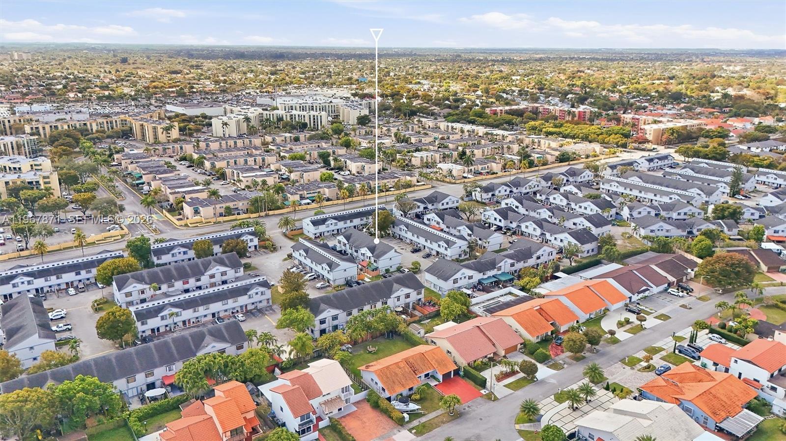 11781 Southwest 18th Street, Unit 640 Miami, FL 33175 - Photo 28 of 32 an aerial view of a city