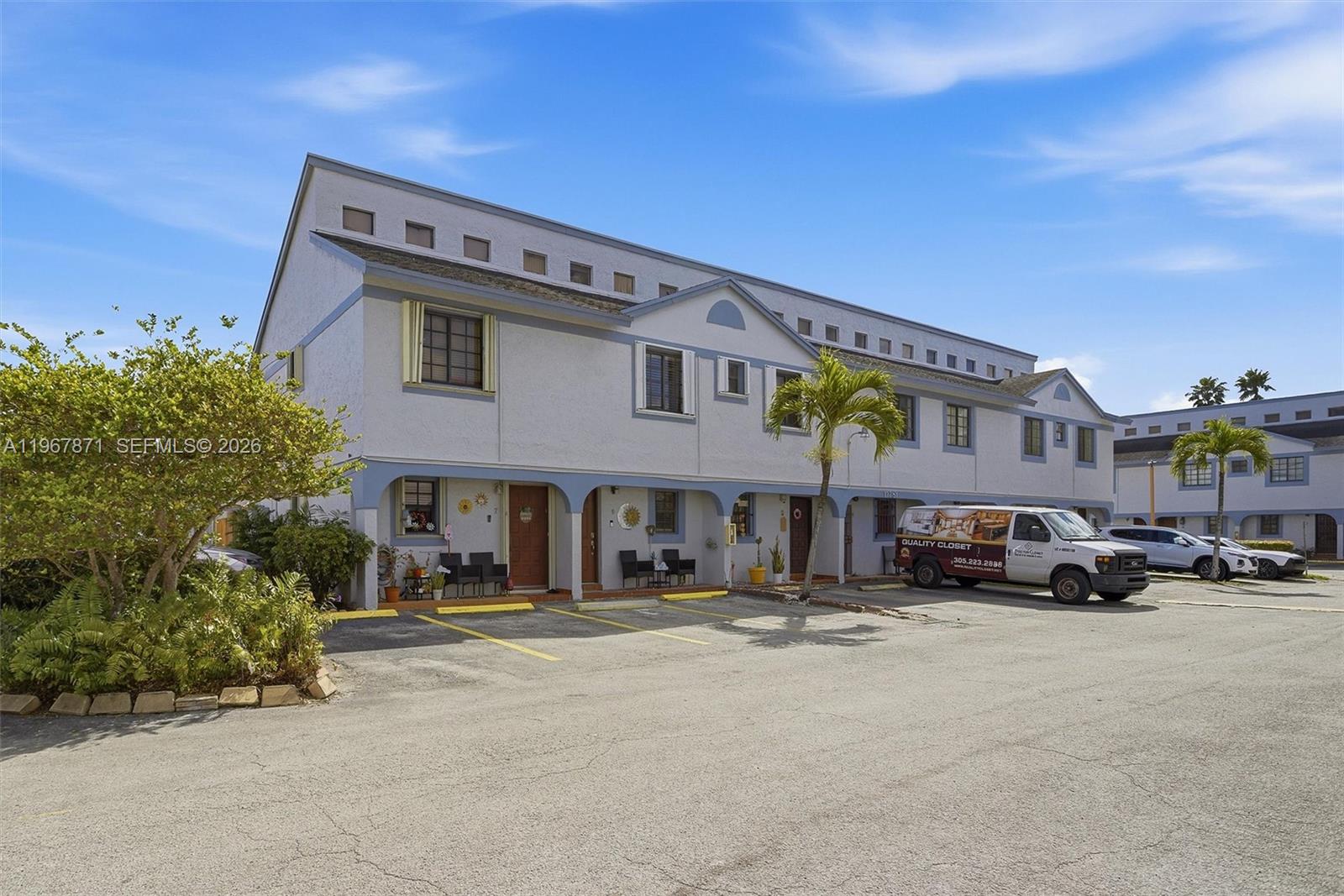 11781 Southwest 18th Street, Unit 640 Miami, FL 33175 - Photo 3 of 32 a view of a car park in front of building