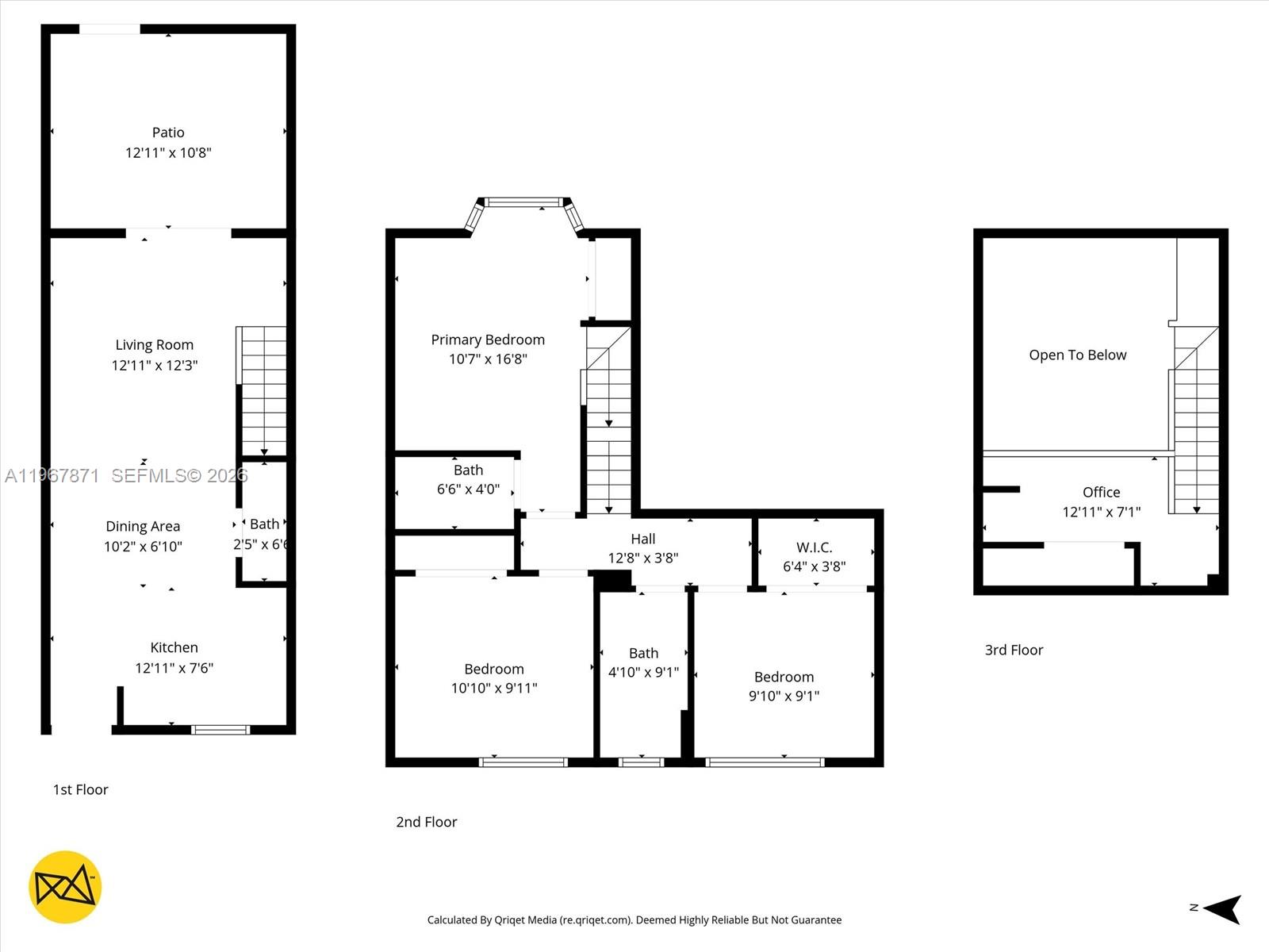 11781 Southwest 18th Street, Unit 640 Miami, FL 33175 - Photo 32 of 32 a view of a bathroom with a shower
