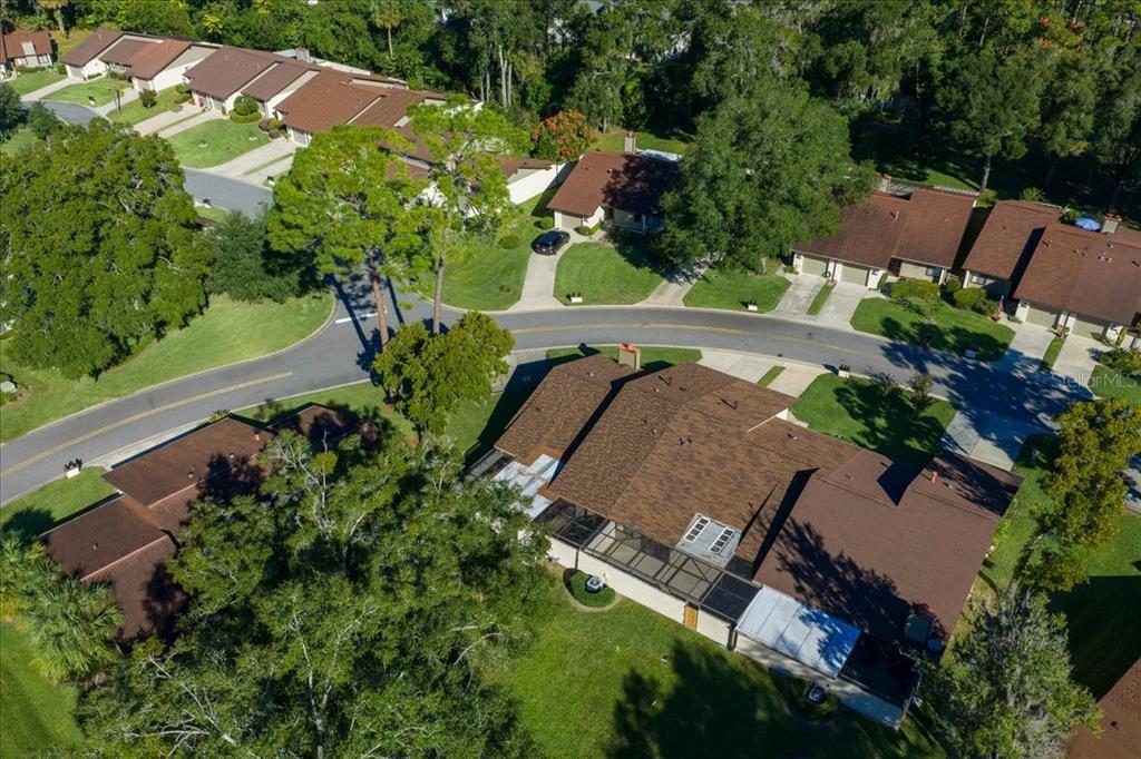 3702 Northeast 17th Street Ocala, FL 34470 - Photo 60 of 70 an aerial view of a house with garden space and street view