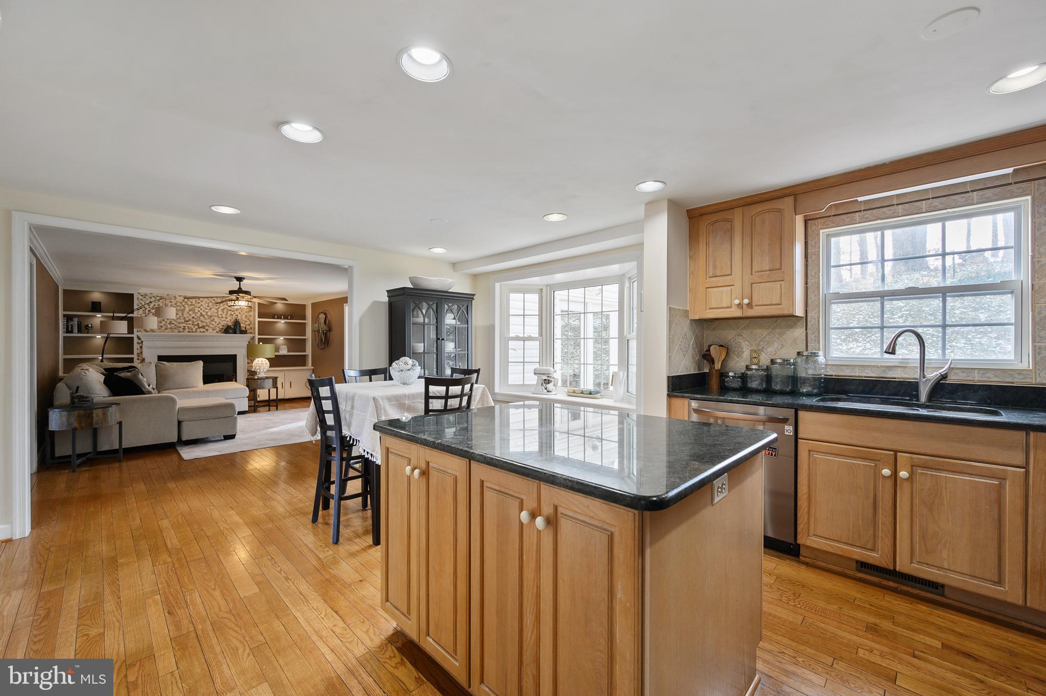 16010 Edgewood Drive Dumfries, VA 22025 - Photo 19 of 85 Kitchen opens to a beautiful family room