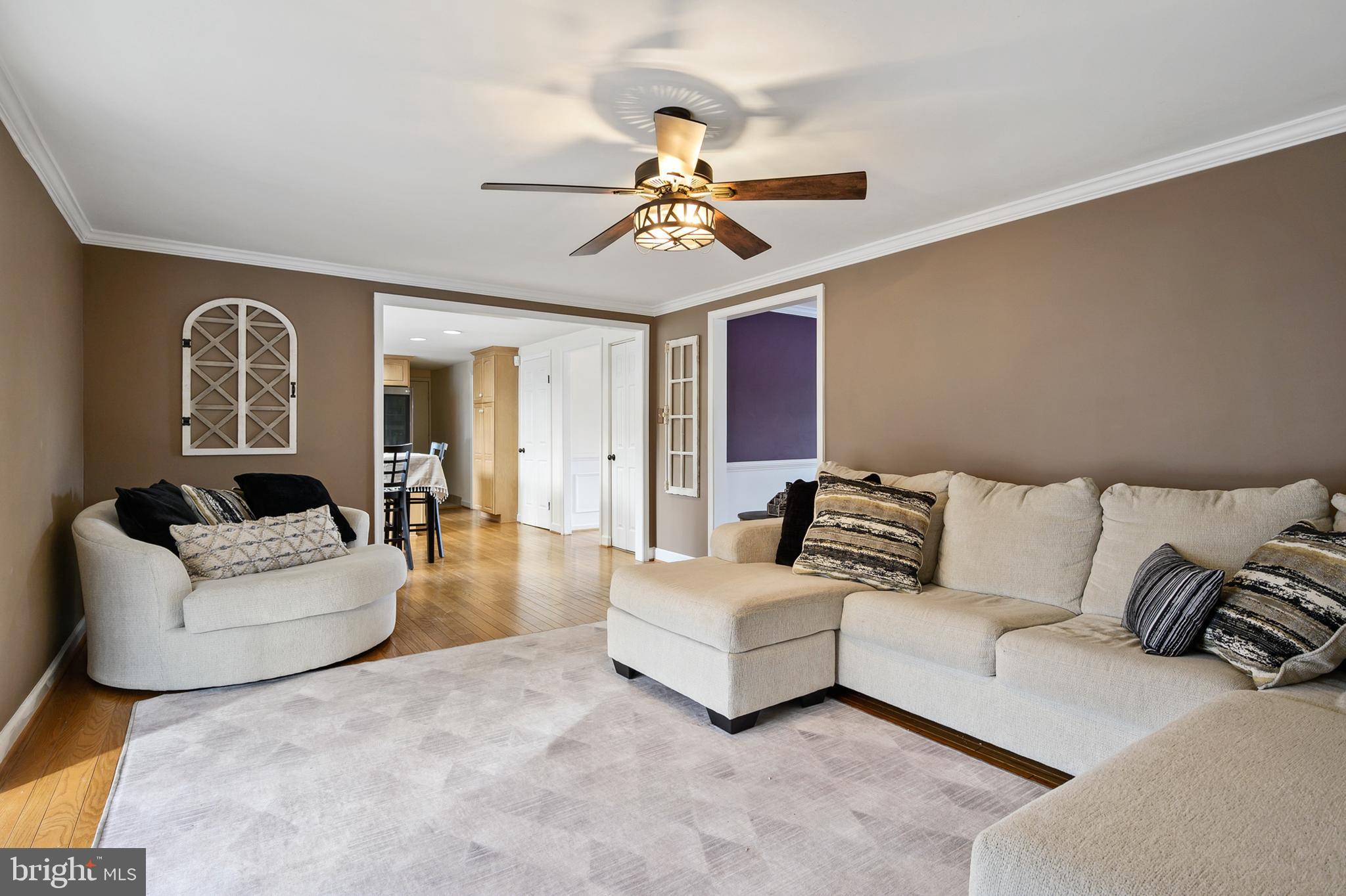 16010 Edgewood Drive Dumfries, VA 22025 - Photo 28 of 85 Large family room with cozy fireplace