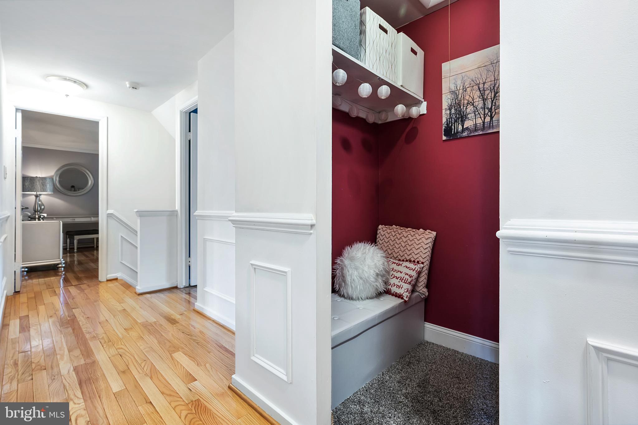 16010 Edgewood Drive Dumfries, VA 22025 - Photo 53 of 85 Upstairs hallway with kids nook.