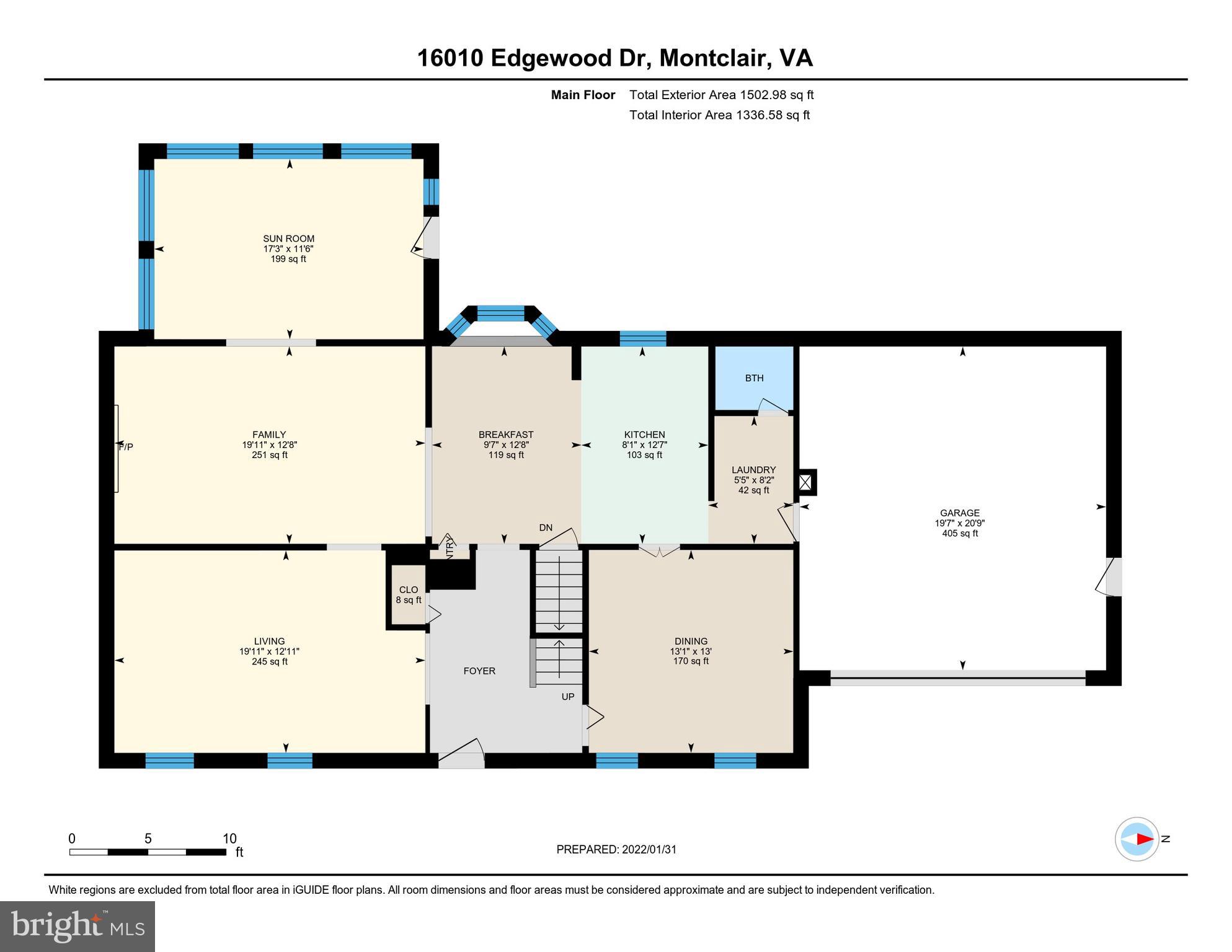 16010 Edgewood Drive Dumfries, VA 22025 - Photo 83 of 85 Floor Plans (3 floors)