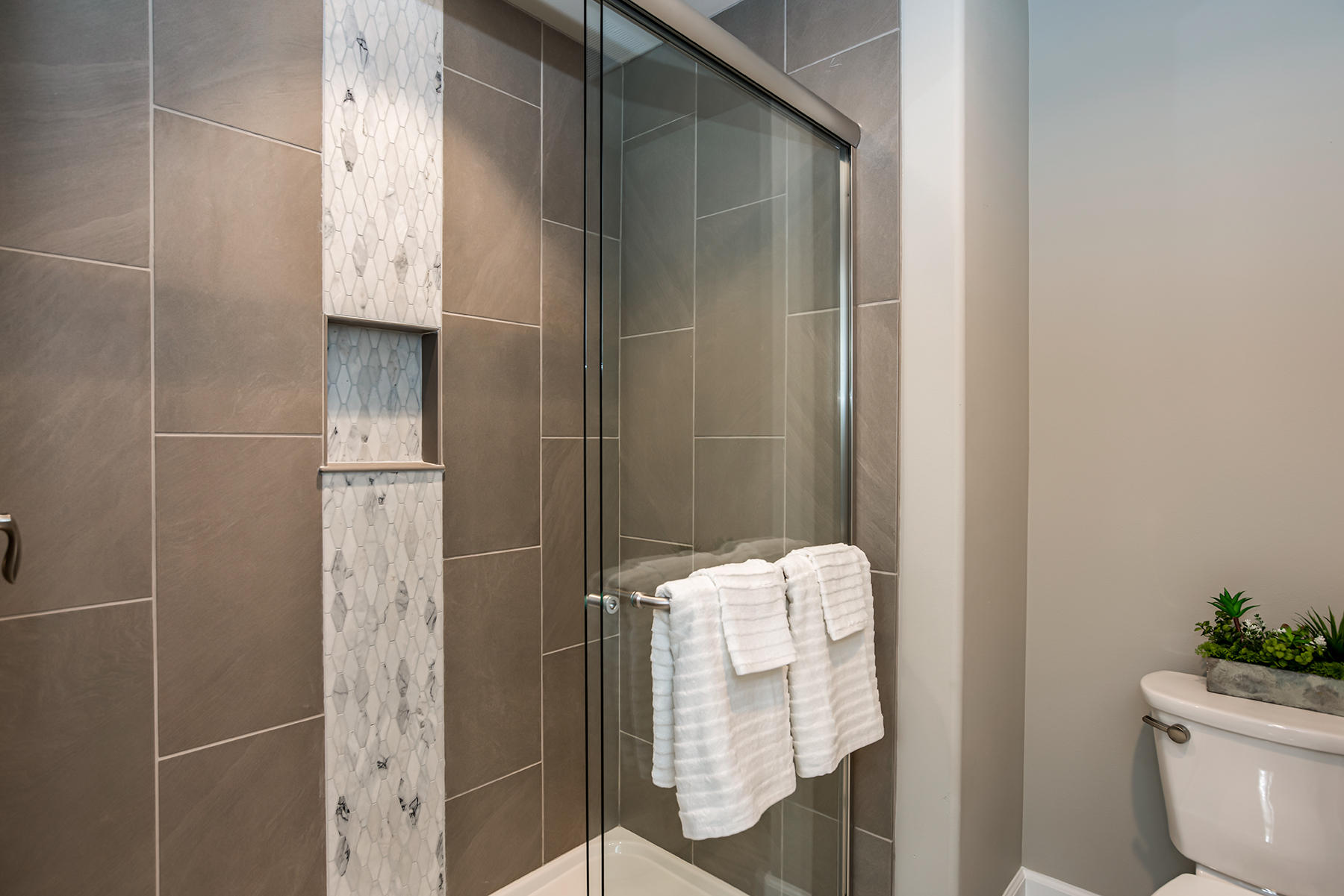 60031 Agate Road Bend, OR 97702 - Photo 14 of 14 a bathroom with a shower and toilet