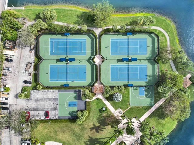 a city view with lake view