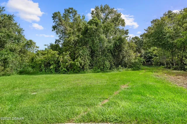 a view of an outdoor space and a yard