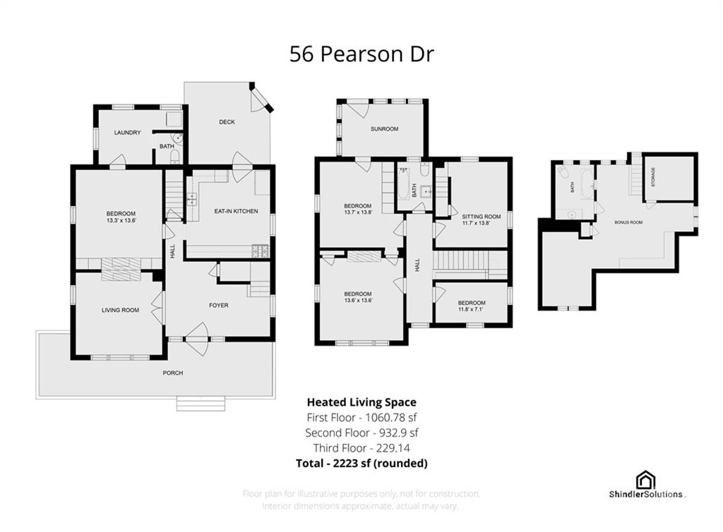 56 Pearson Drive Asheville, NC 28801 - Photo 44 of 44 a black and white photo of a living room