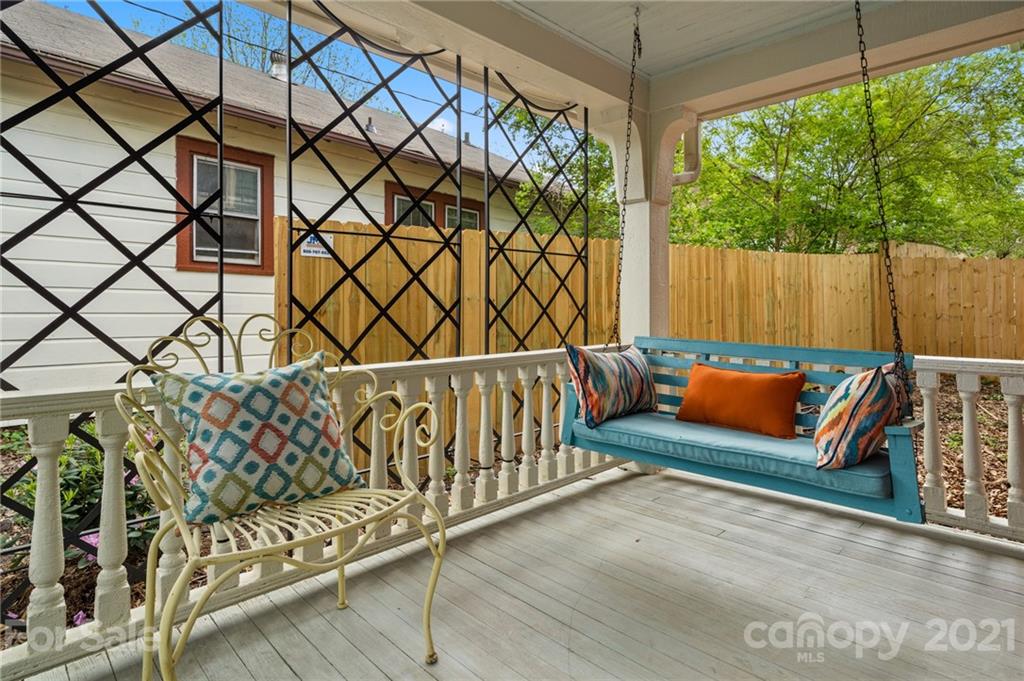 56 Pearson Drive Asheville, NC 28801 - Photo 6 of 44 a outdoor space with a couch and a shower