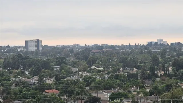 a view of mountain view with lots of trees